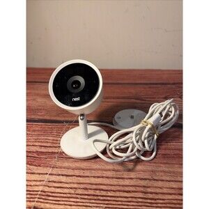 Nest NC3100US Cam IQ Indoor 1080p HD Wireless Security Camera - White